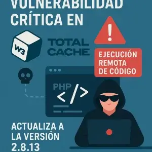 vulnerabilidad W3 Total Cache